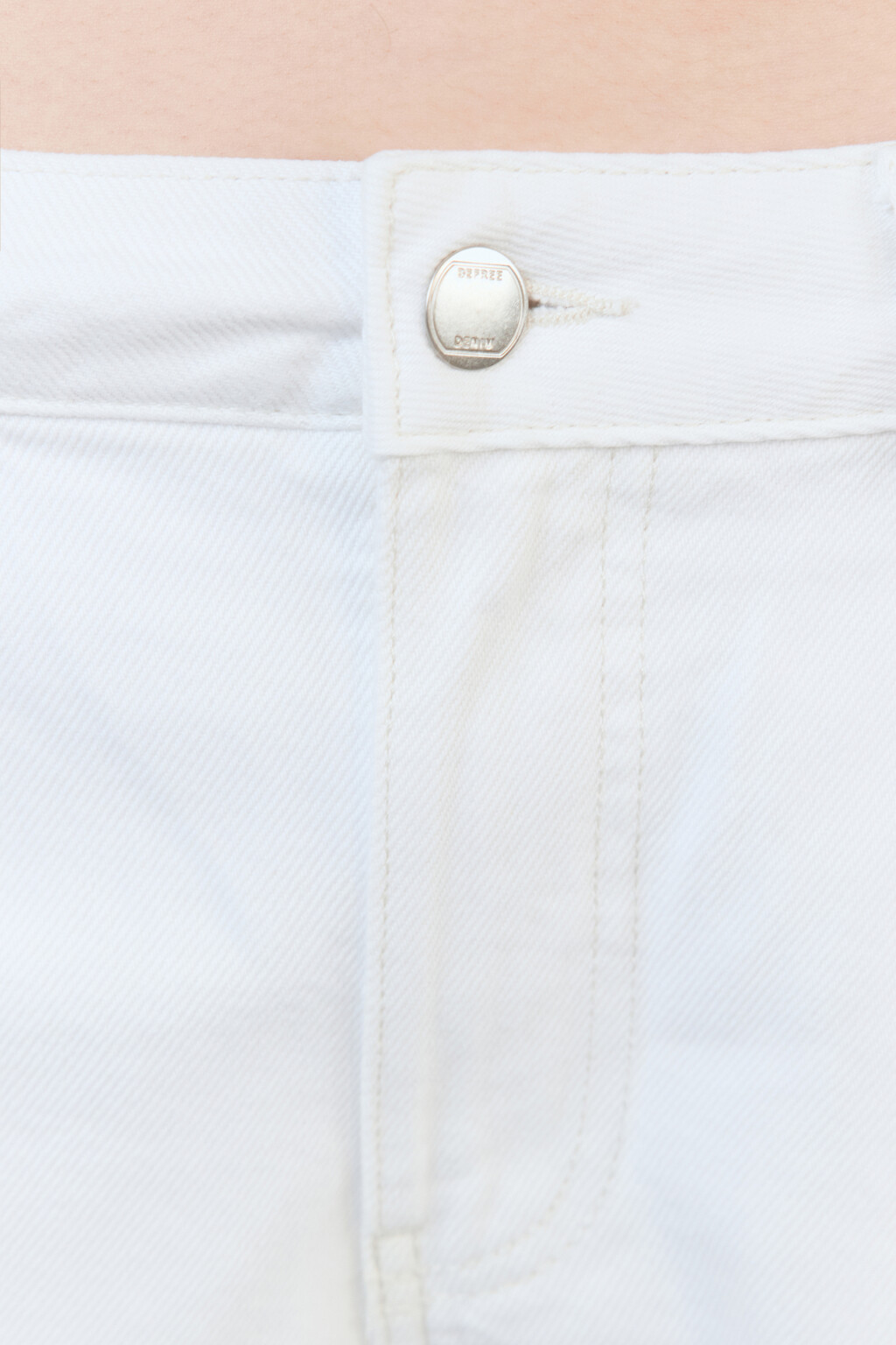 Джинсы wide широкие с низкой посадкой - цвет белый - 7