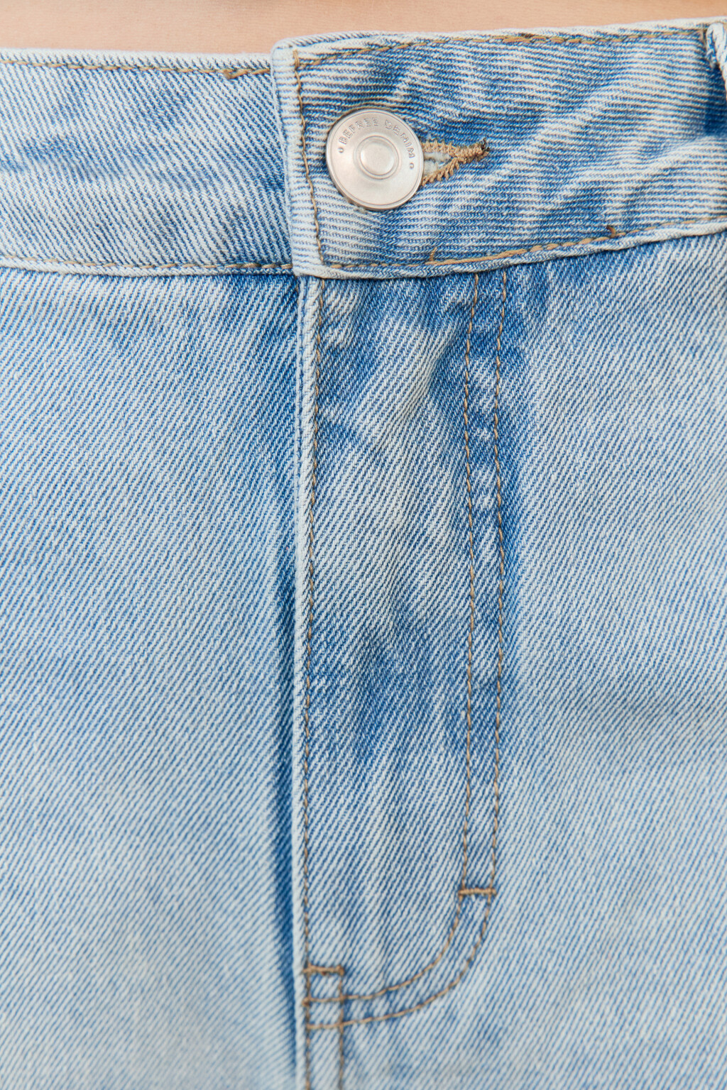 Джинсы baggy fit удлиненные со средней посадкой - цвет синий - 6