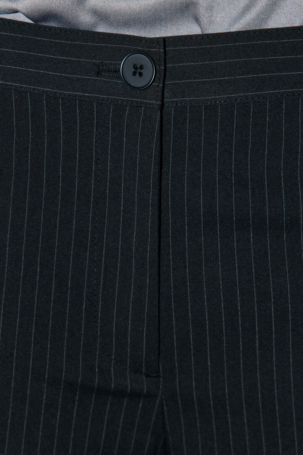 Брюки-кюлоты широкие костюмные - цвет черный - 6