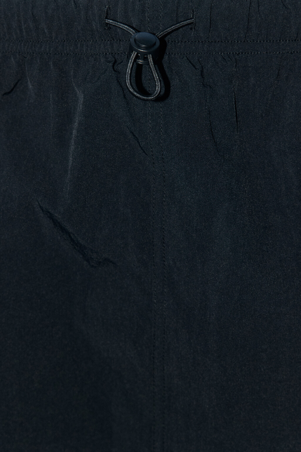 Юбка-парашют макси с карманами карго - цвет черный - 7