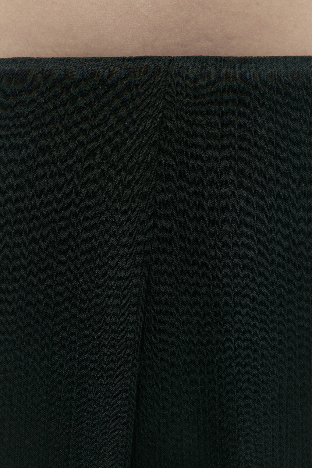 Юбка макси шифоновая с асимметричным низом - цвет черный - 6