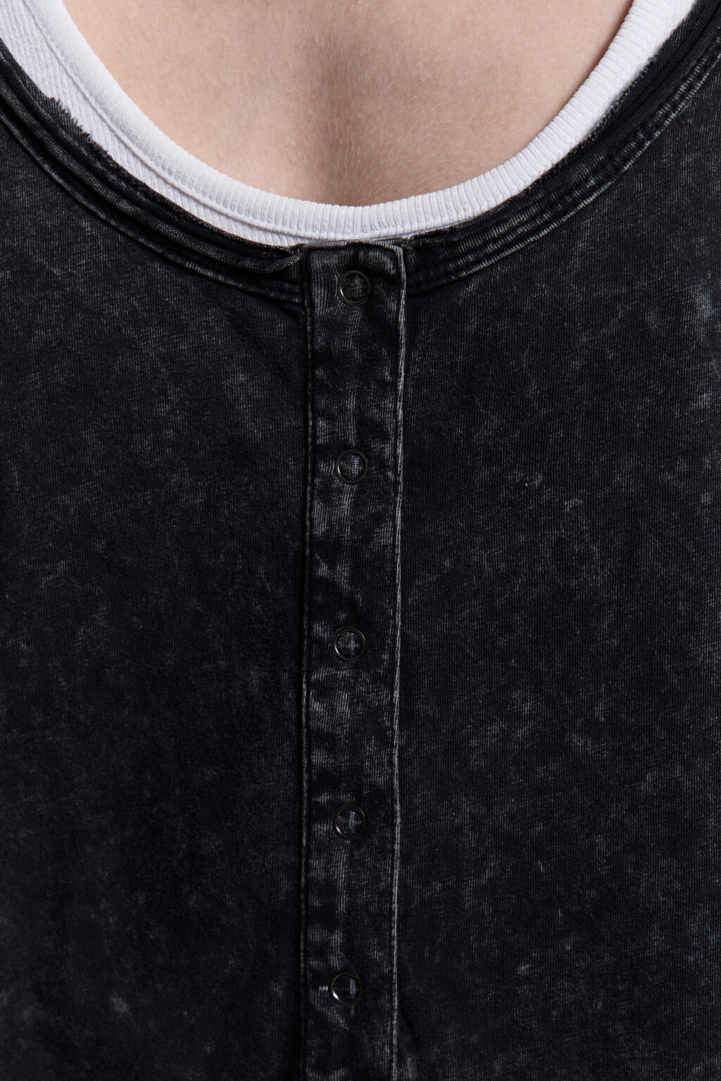 Платье-майка миди из вареного трикотажа - цвет серый - 7