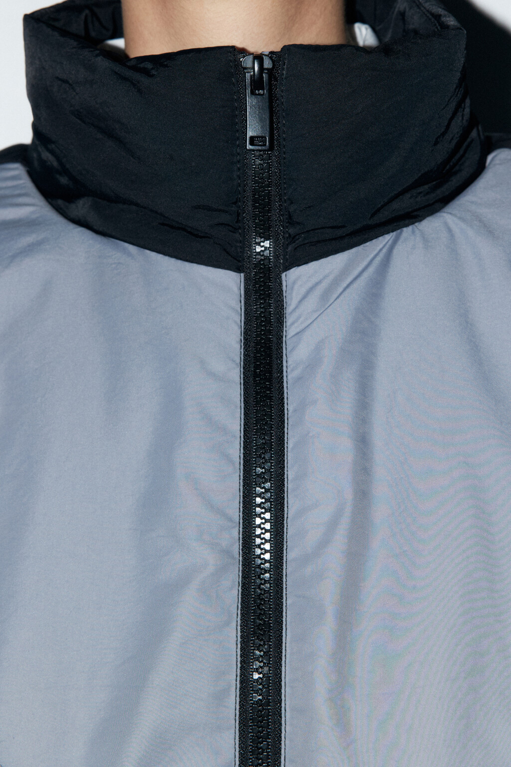 Куртка-олимпийка утепленная с принтом - цвет черный - 7