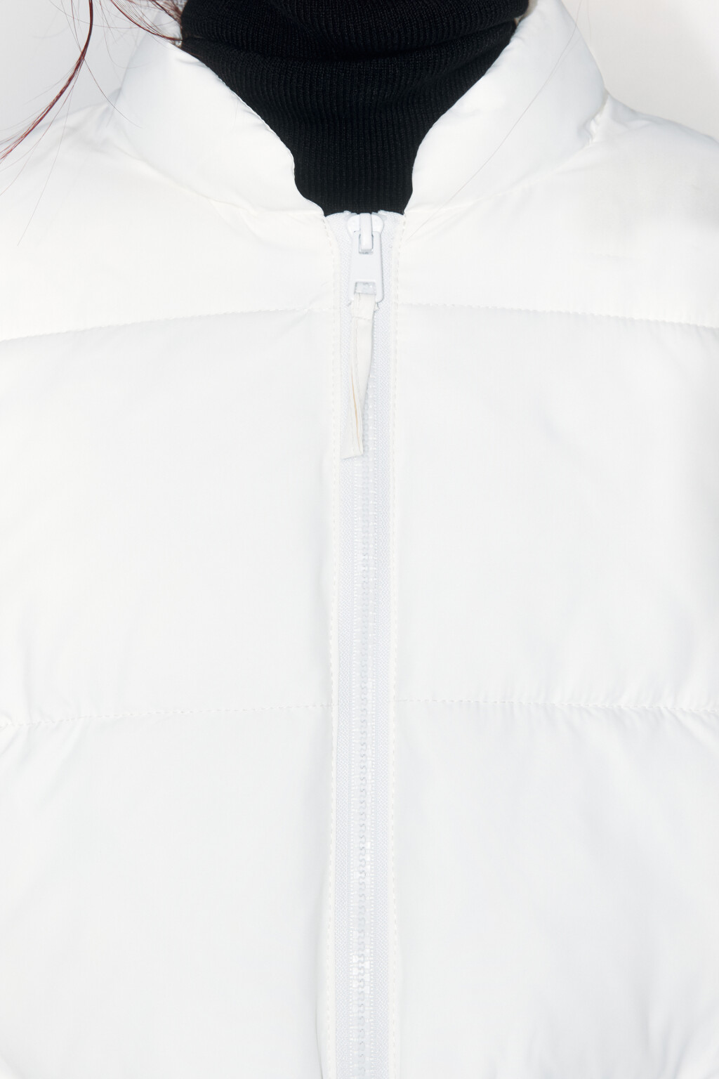 Куртка-бомбер стеганая утепленная - цвет бежевый - 6