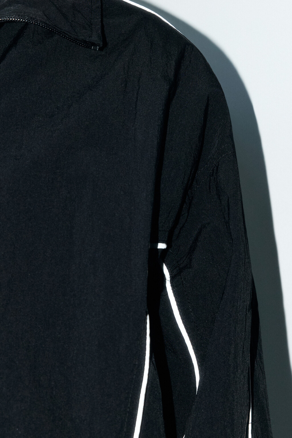 Куртка-олимпийка на молнии - цвет черный - 7
