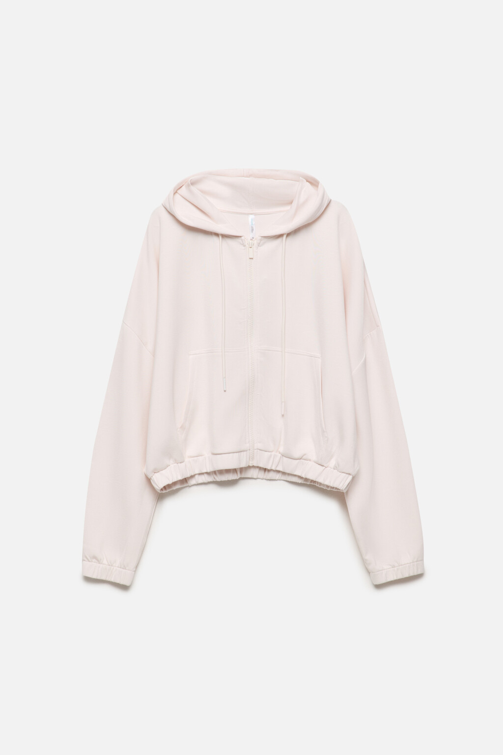 Толстовка oversize спортивная из модала - цвет ванильный - 10