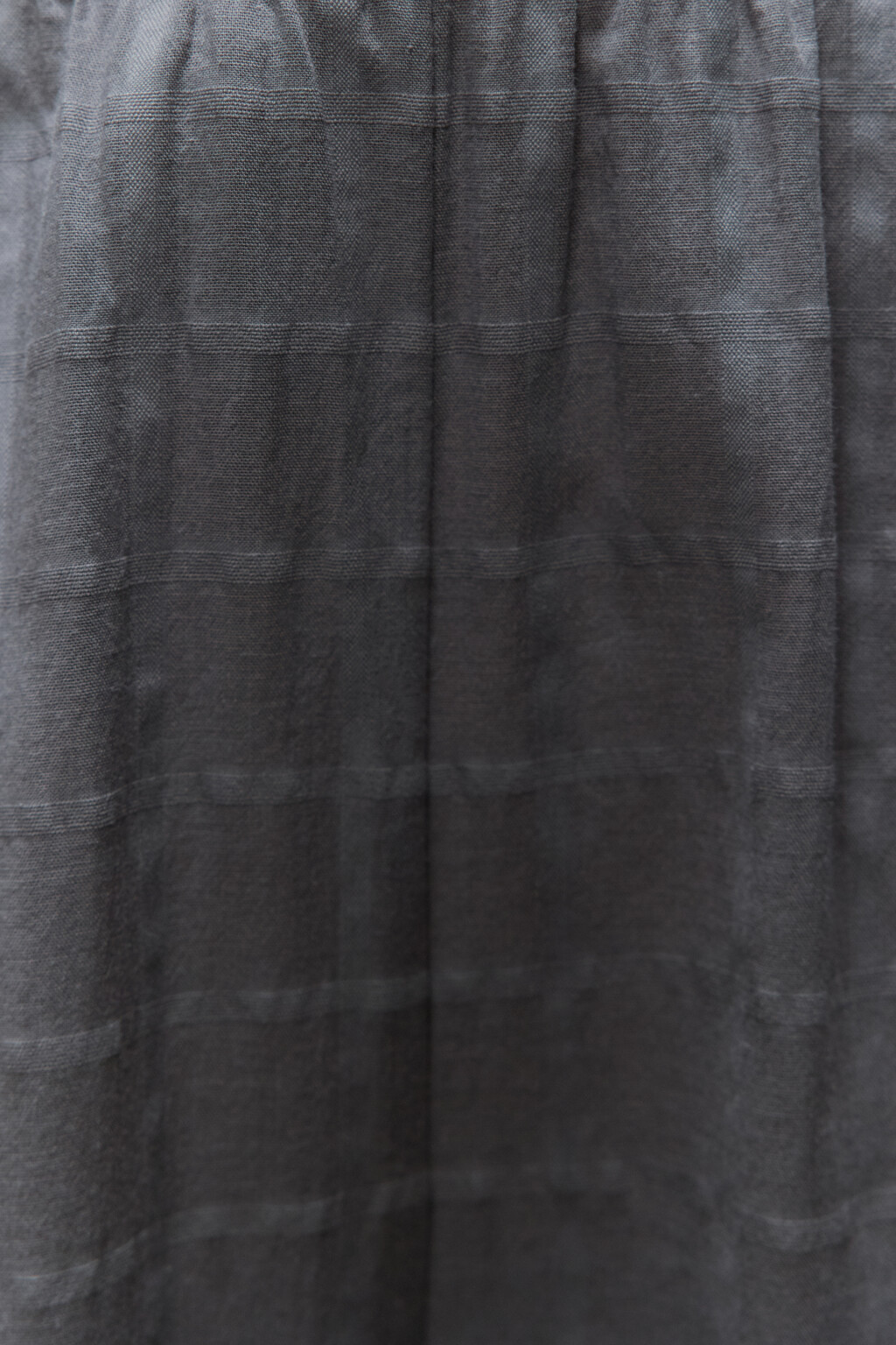 Брюки домашние хлопковые с поясом-резинкой - цвет серый - 6