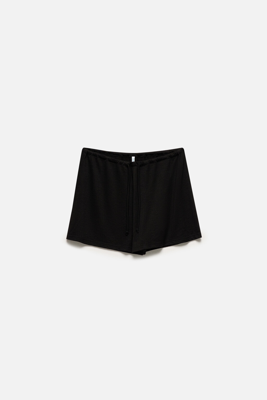 Шорты домашние свободные из вискозы - цвет черный - 8