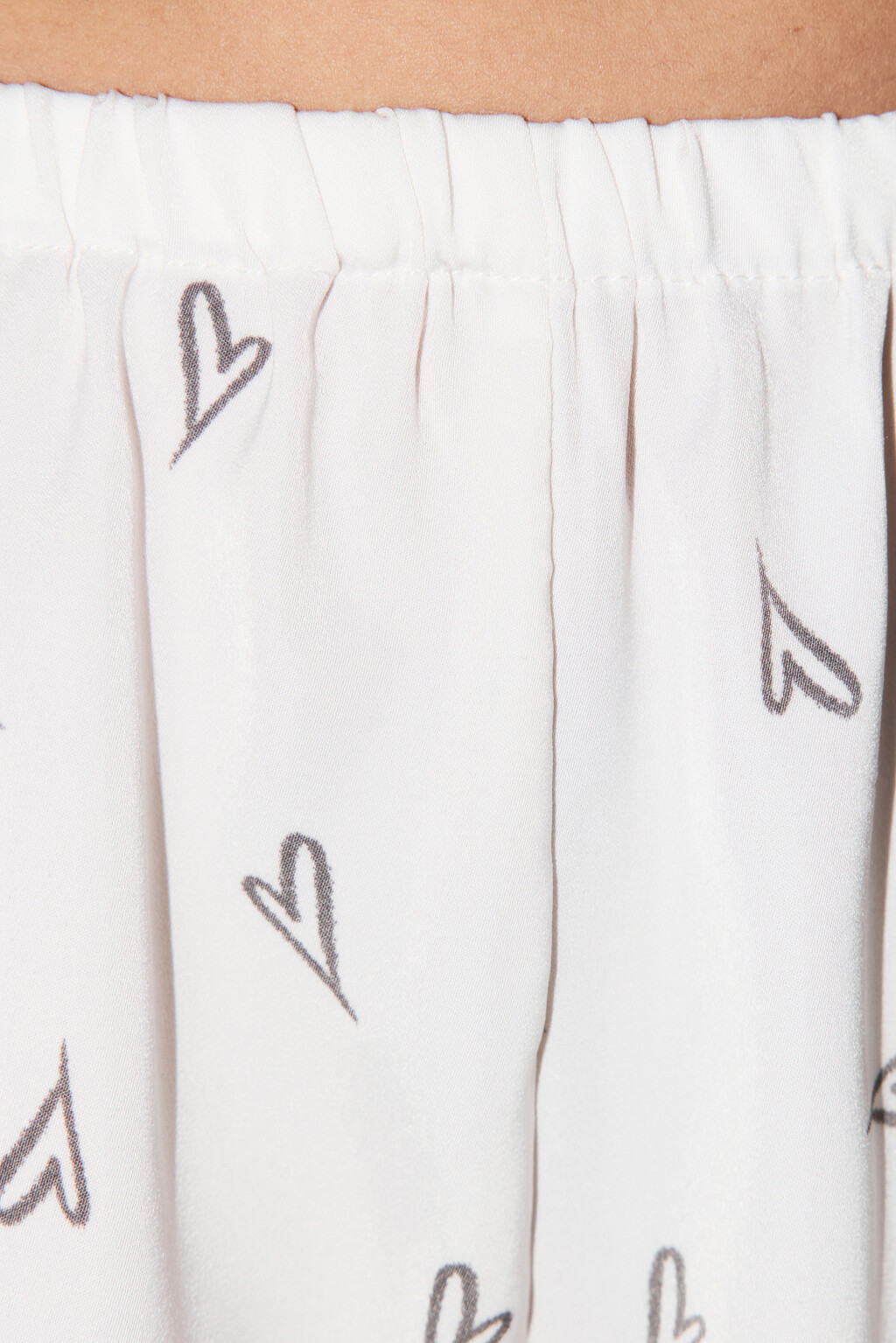 Комплект домашний из топа и шортов - цвет бежевый - 7