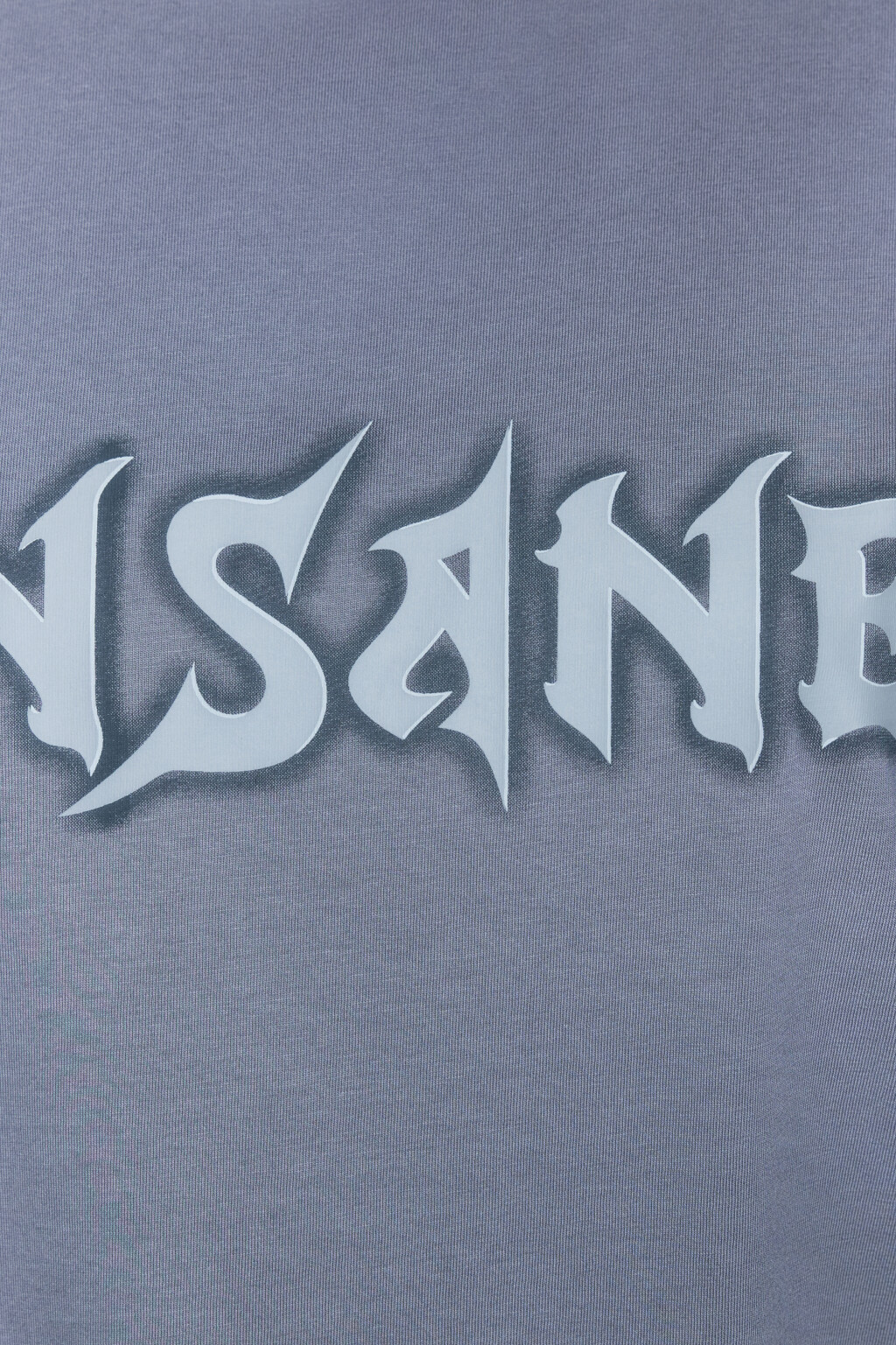 Футболка oversize хлопковая с принтом - цвет серый - 6