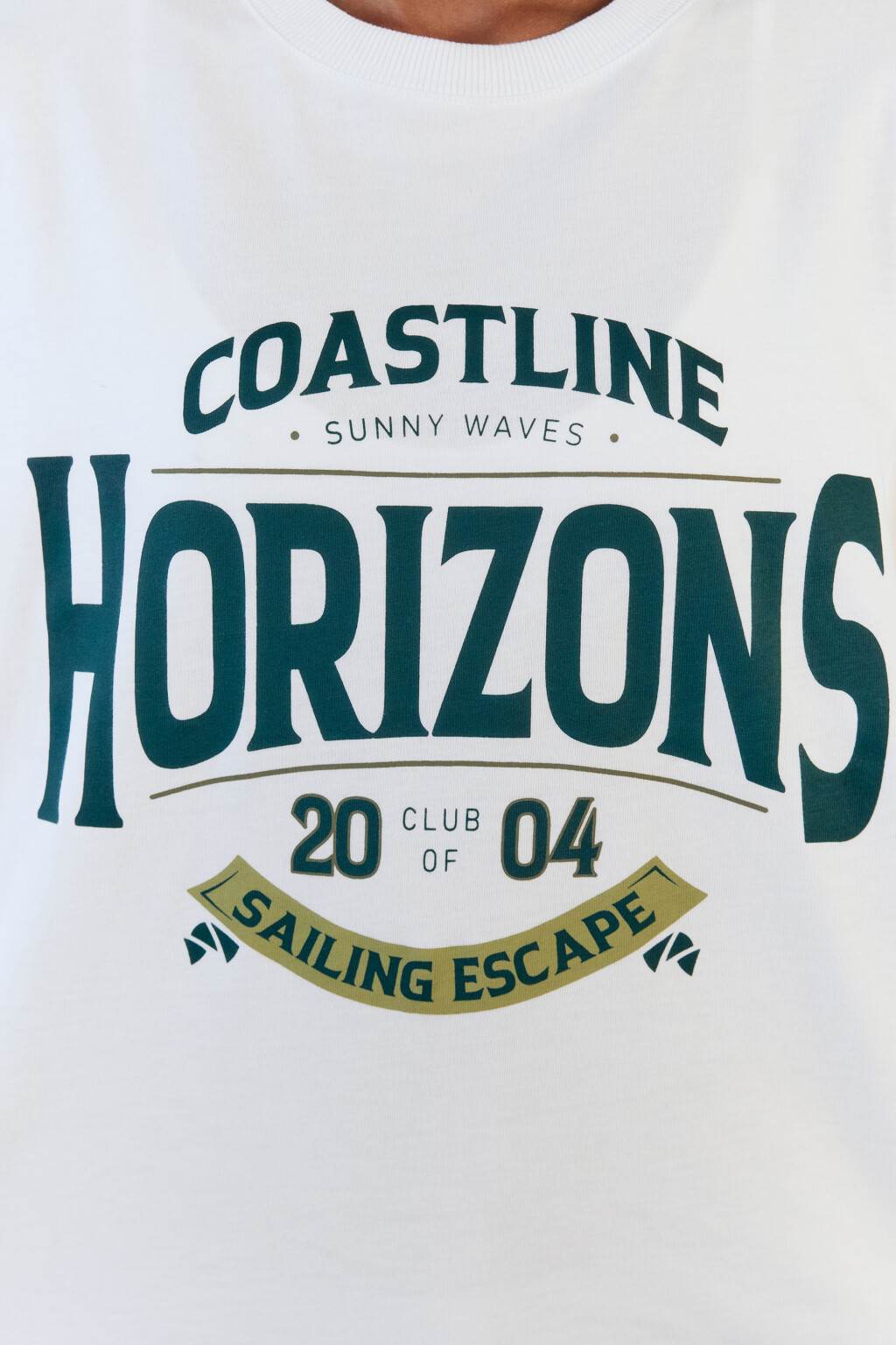 Лонгслив oversize хлопковый с принтом - цвет белый - 8