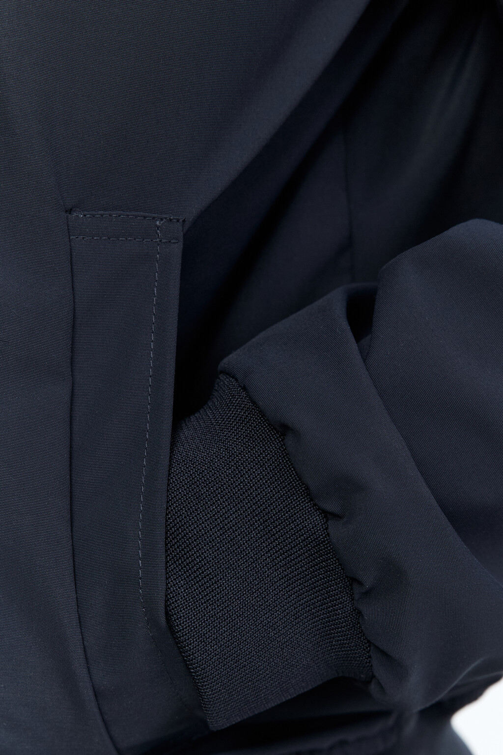 Куртка-бомбер на молнии - цвет синий - 8