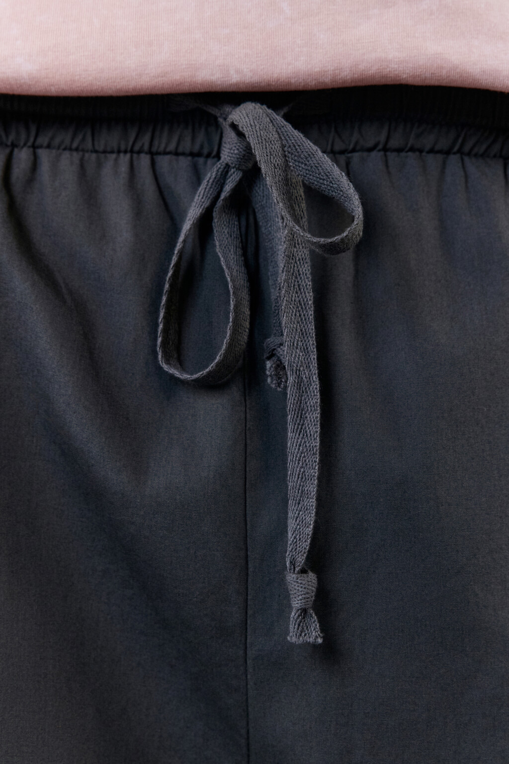 Шорты-бриджи широкие хлопковые с карманами-карго - цвет серый - 6