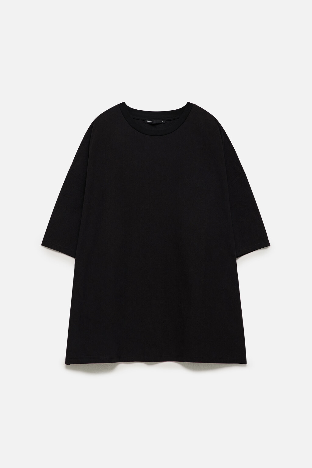 Футболка oversize с удлиненными рукавами - цвет черный - 9