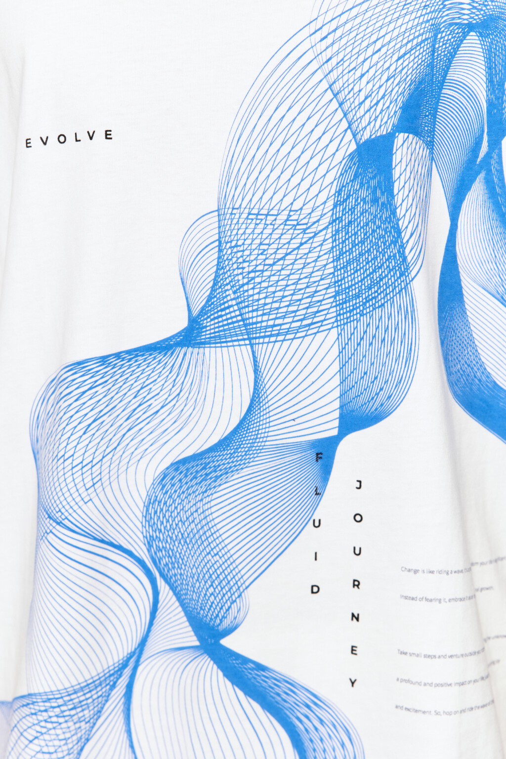 Футболка хлопковая с принтом - цвет белый - 6