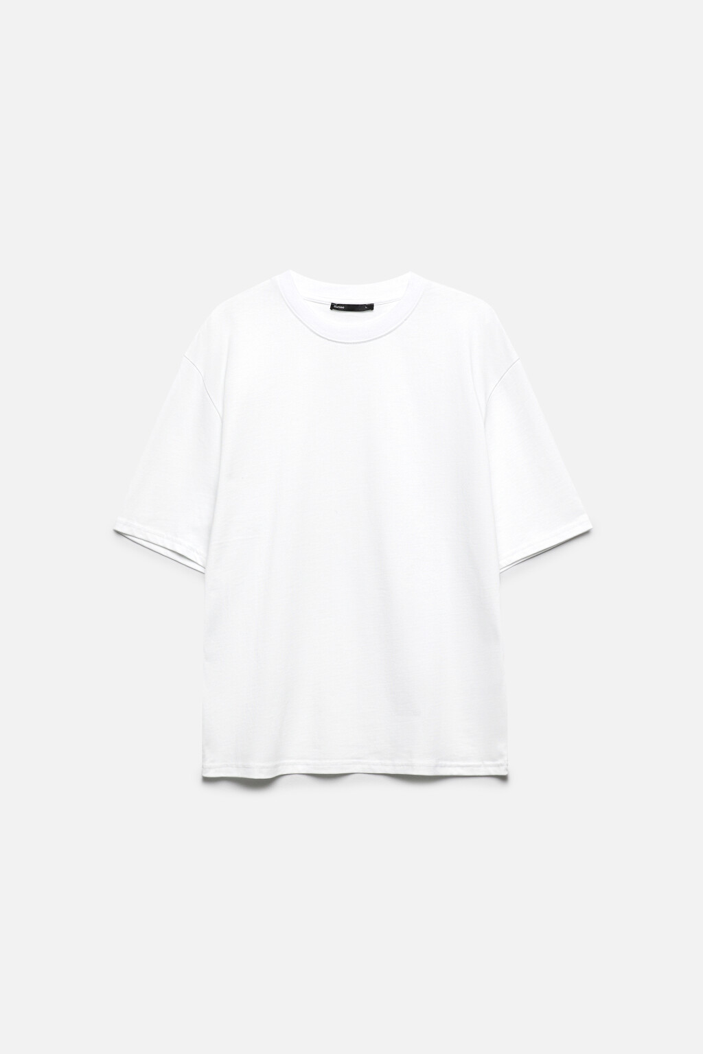 Футболка oversize базовая - цвет белый - 8