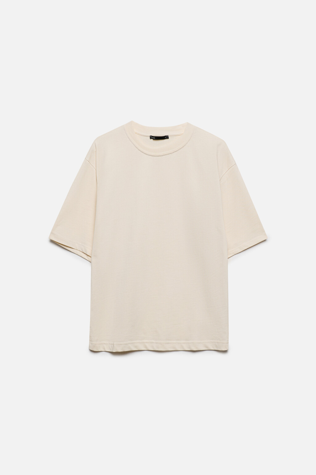 Футболка oversize базовая - цвет бежевый - 8