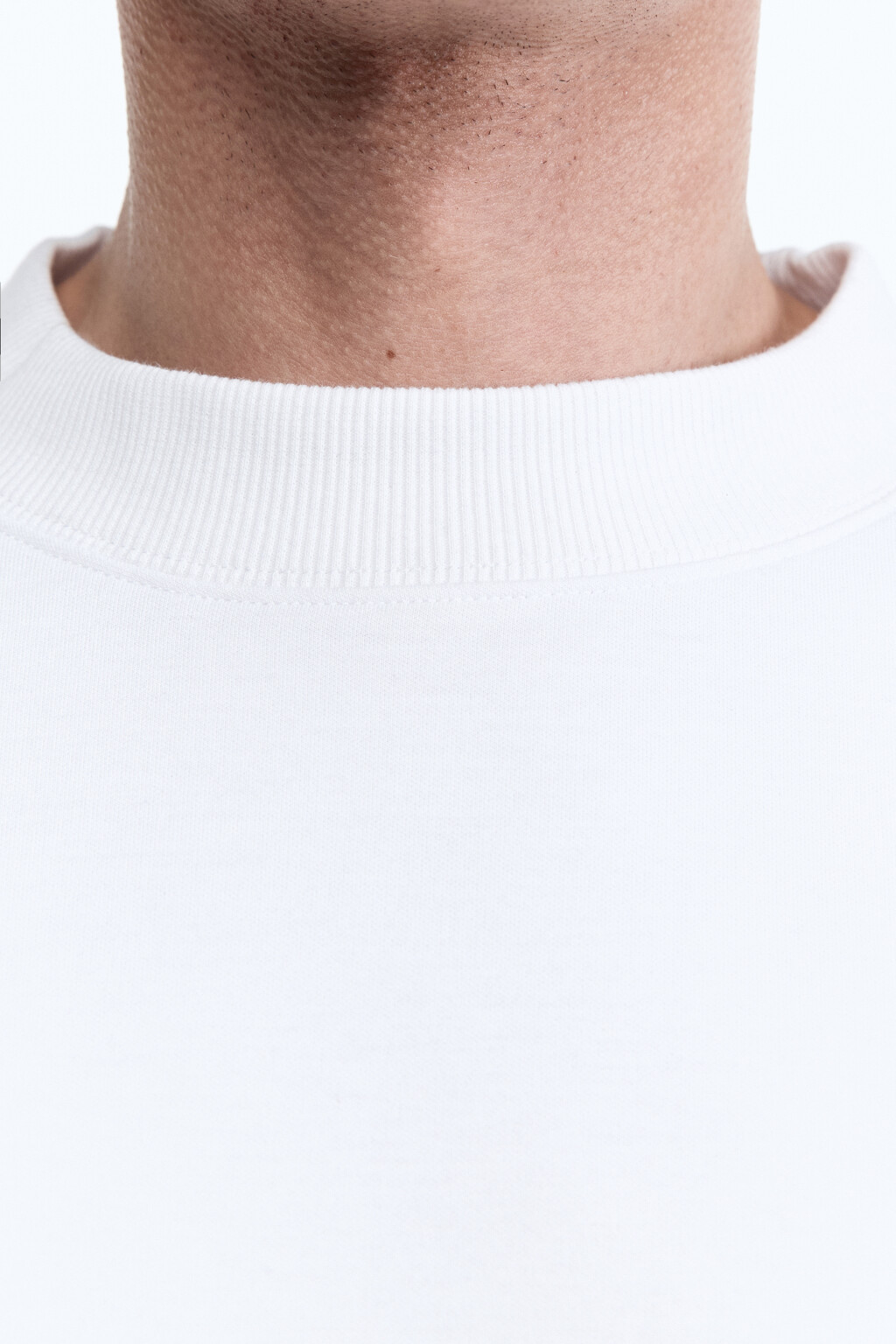 Свитшот oversize из неопрена - цвет белый - 6