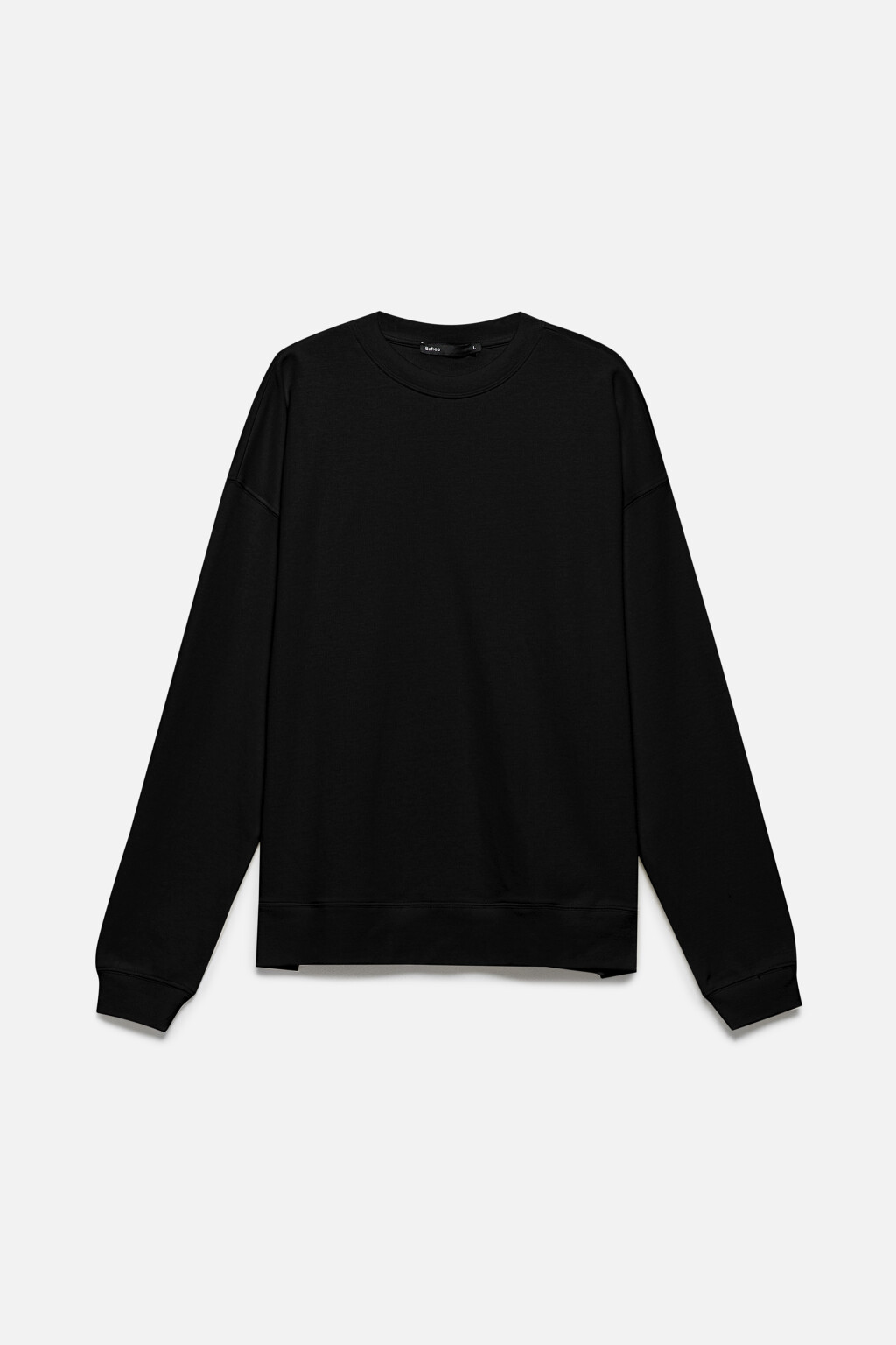 Свитшот oversize базовый из футера - цвет черный - 9