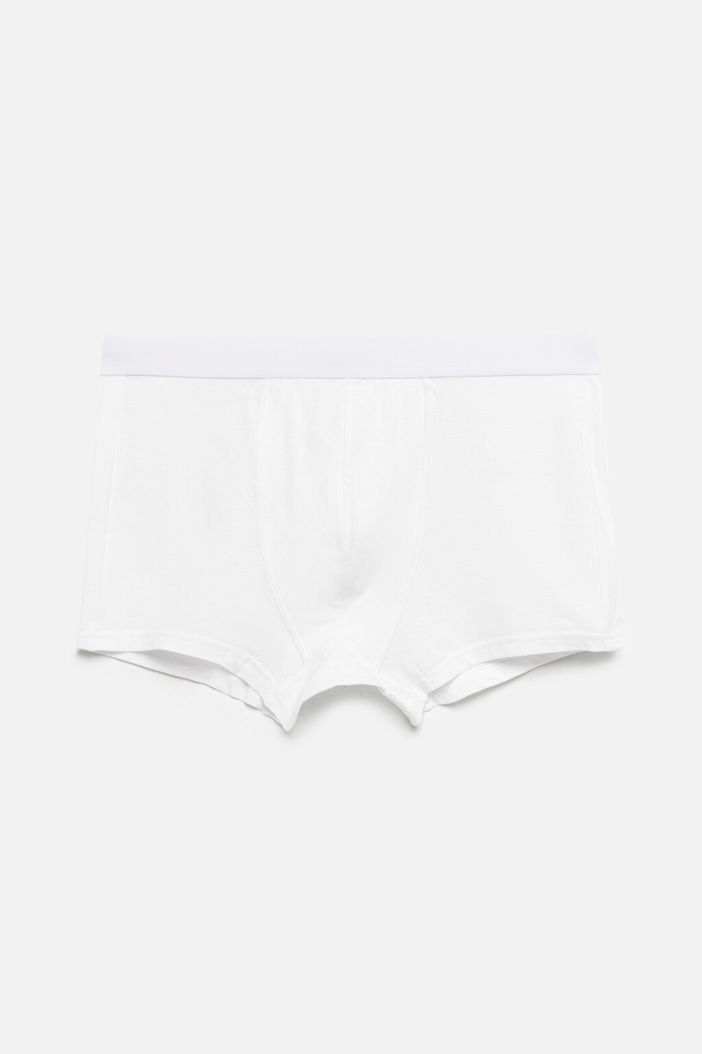 Трусы-боксеры хлопковые базовые - цвет белый - 5