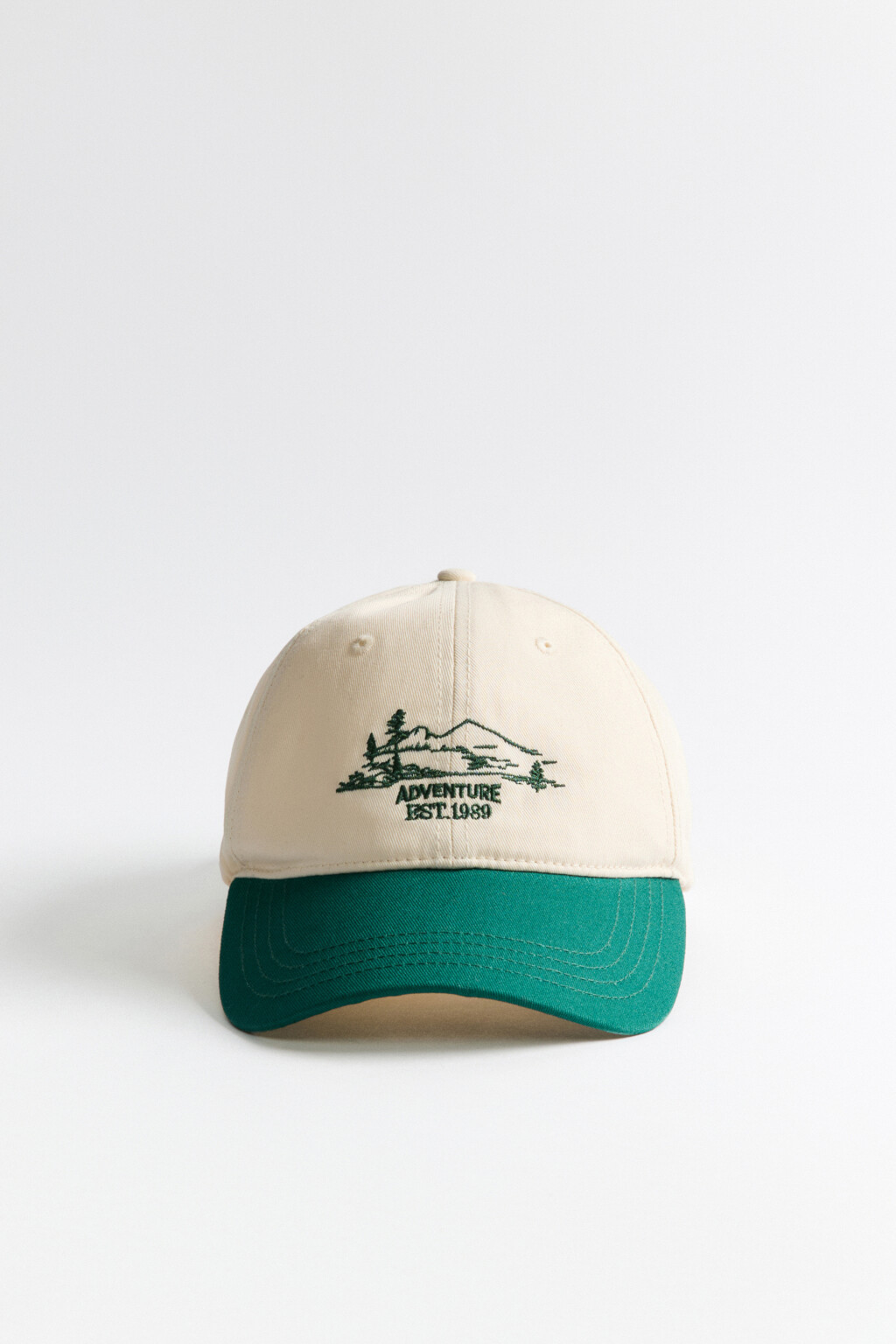 бейсболка мужская - цвет бежевый - 1