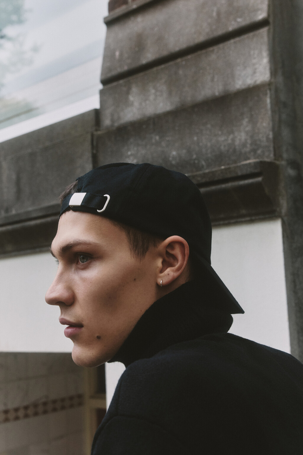 бейсболка мужская - цвет черный - 6