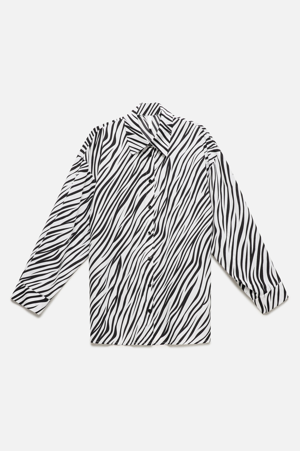 Рубашка пляжная с анималистическим принтом - цвет черный - 9