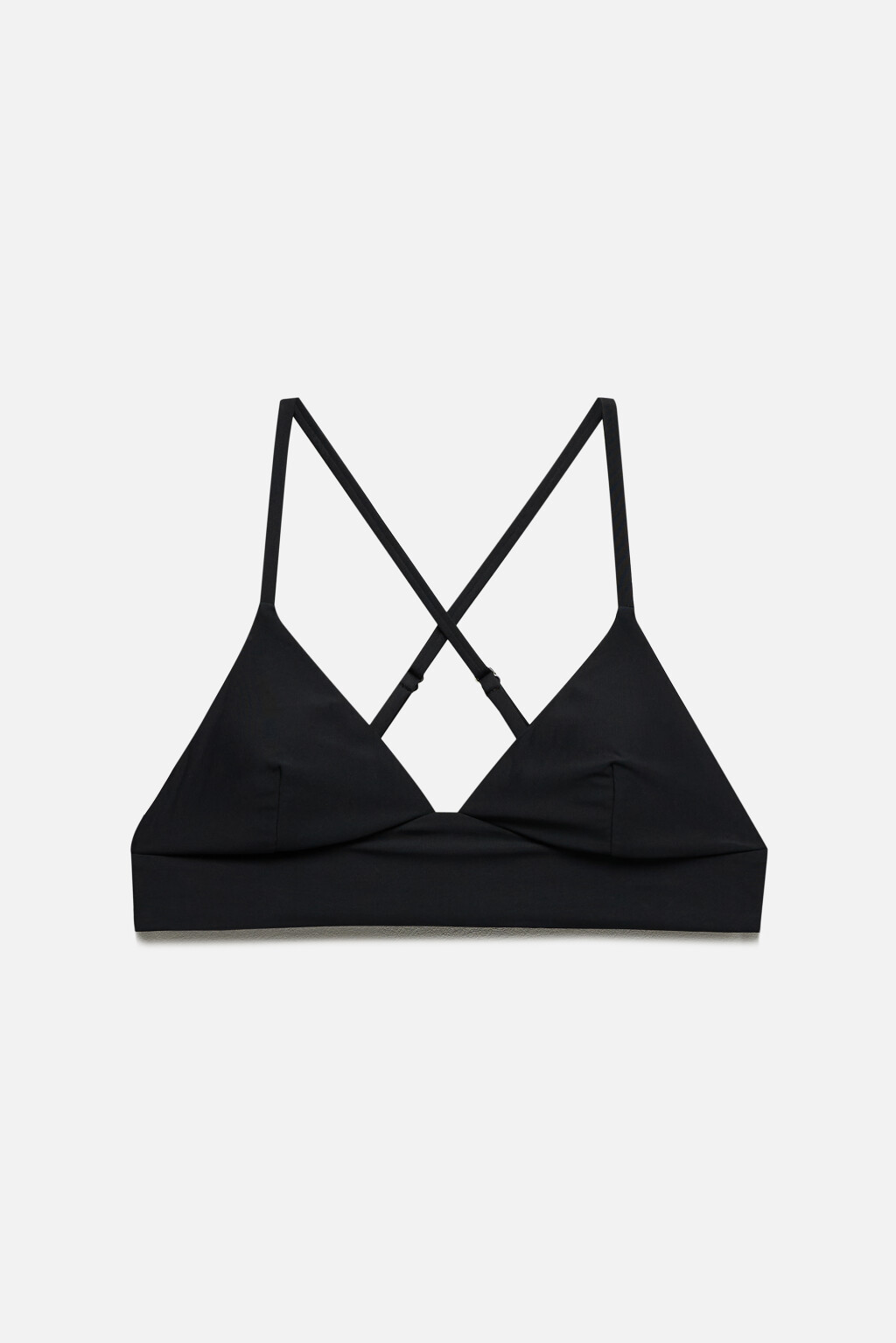 Лиф-топ купальный на тонких бретельках - цвет черный - 6