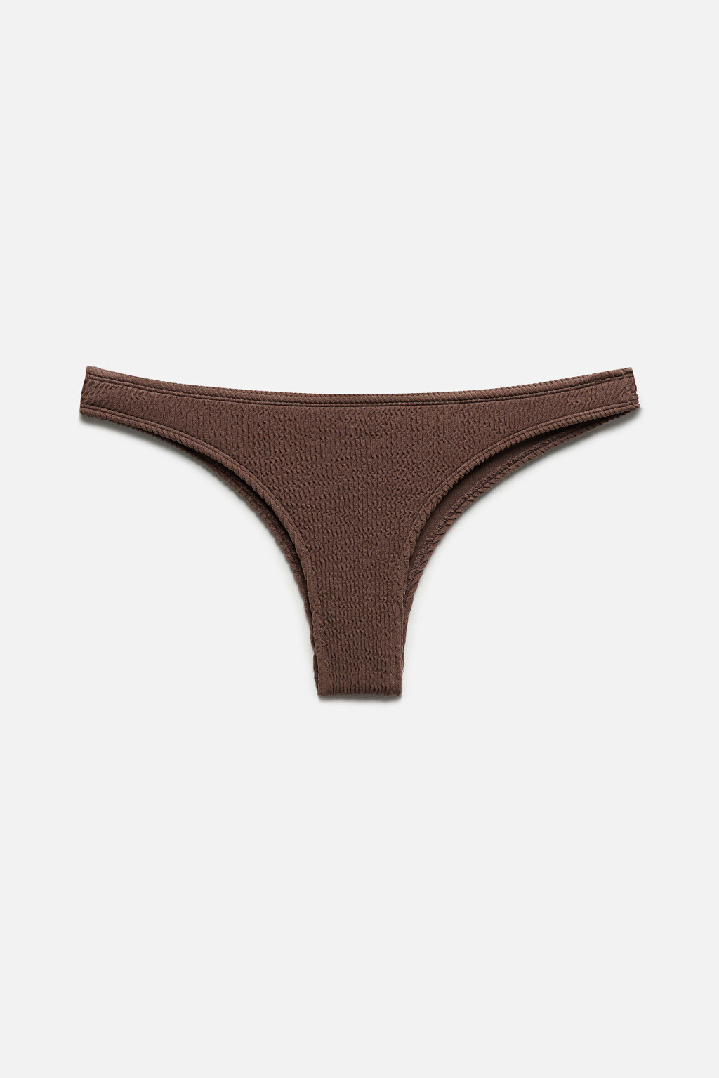 Трусы-слипы купальные из жатой ткани - цвет бежевый - 6