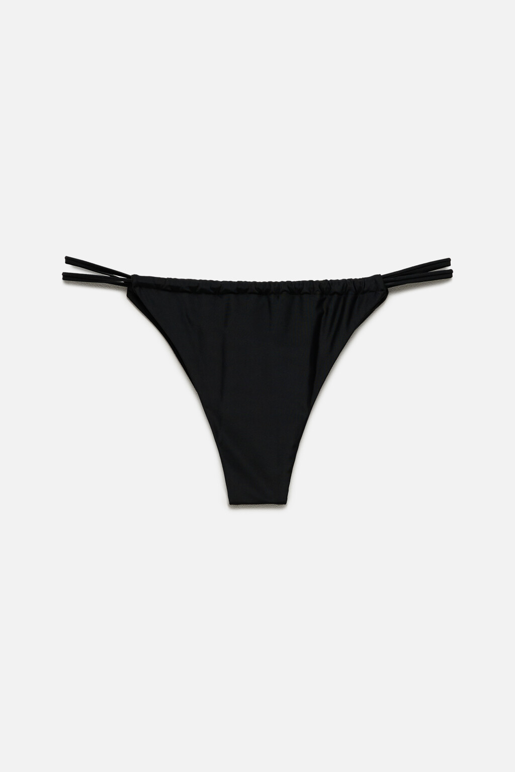 Трусы-слипы купальные с анималистическим принтом - цвет черный - 5