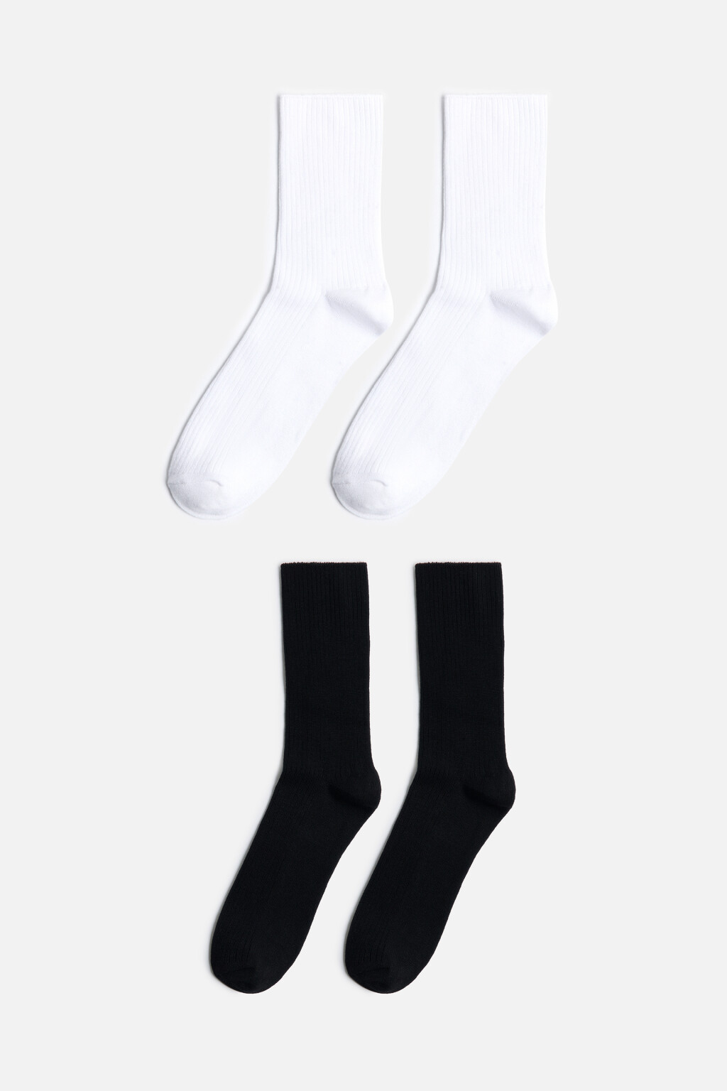 Набор носков из бамбуковой ткани (2 пары) - цвет мультиколор - 1