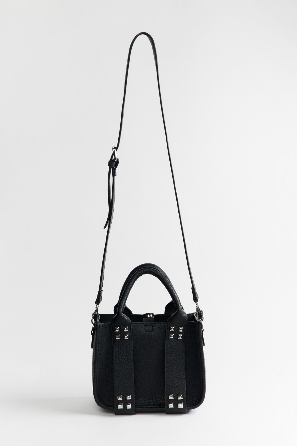 Сумка-кроссбоди с косметичкой - цвет черный - 1