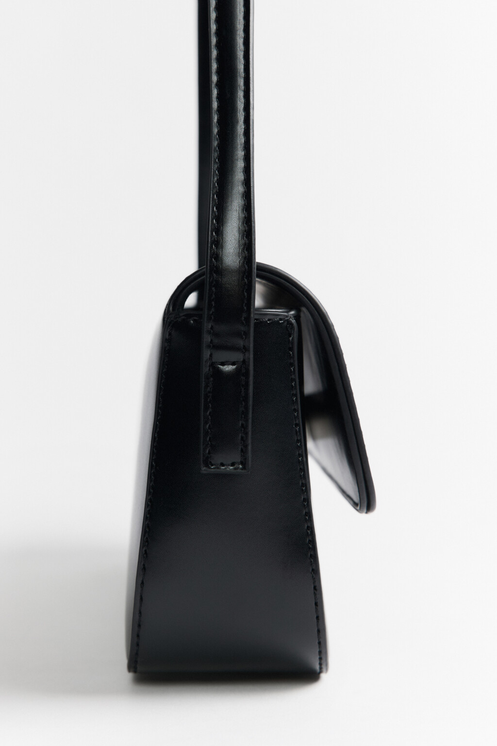 Сумка-кроссбоди прямоугольная - цвет черный - 3