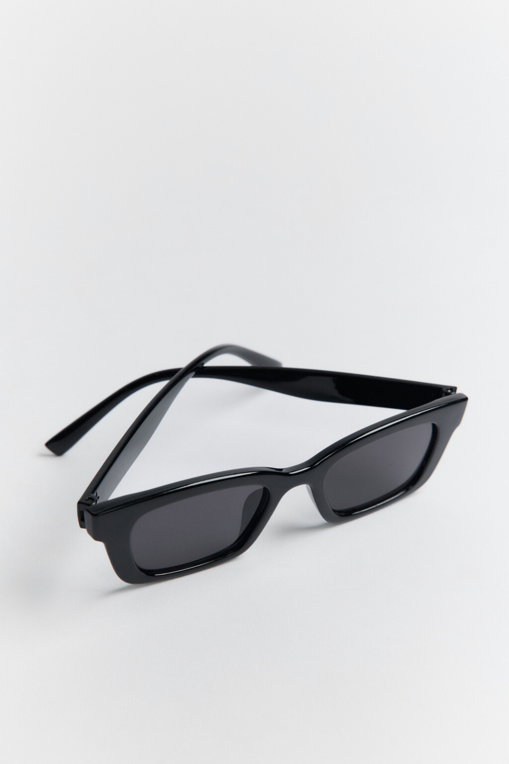 Очки солнцезащитные прямоугольные - цвет черный - 5