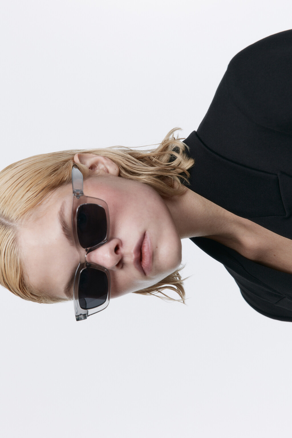 Очки солнцезащитные прямоугольные - цвет серый - 1