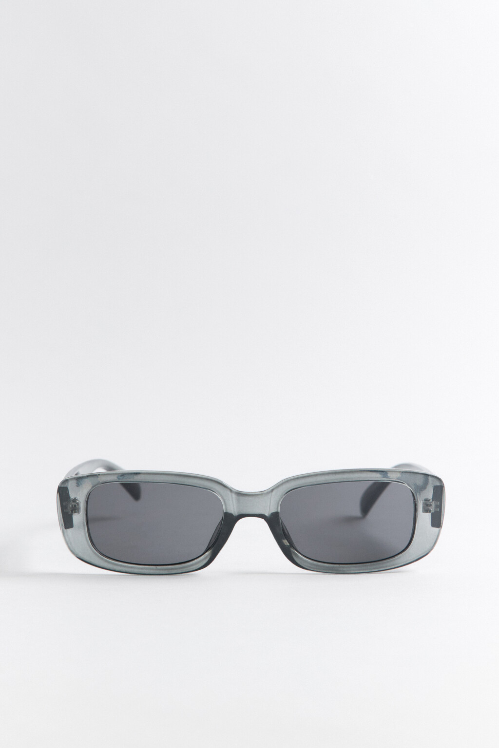 Очки солнцезащитные овальные - цвет серый - 1