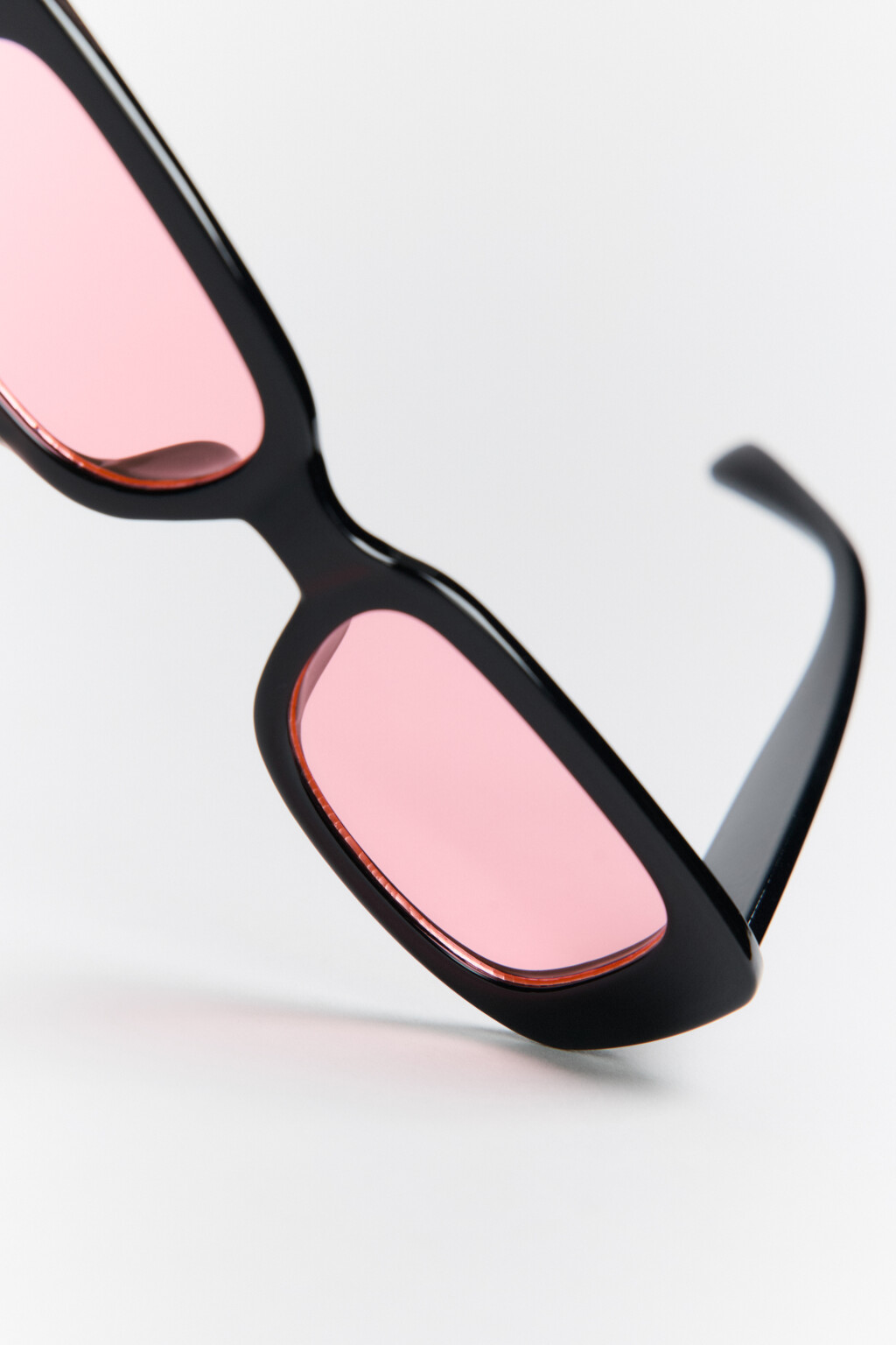 Очки солнцезащитные с цветными линзами - цвет розовый - 3