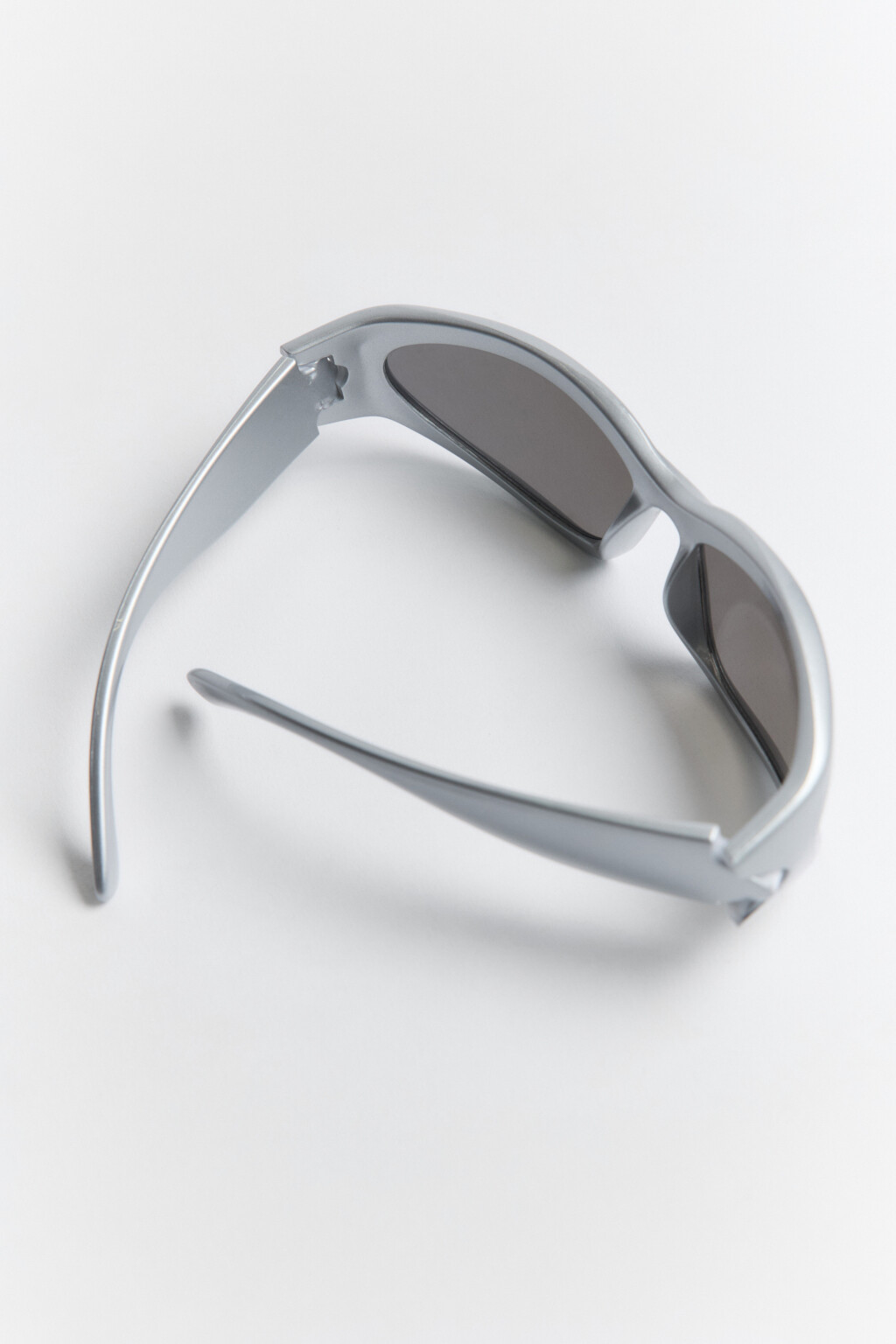 Очки солнцезащитные в спортивном стиле - цвет серый - 3