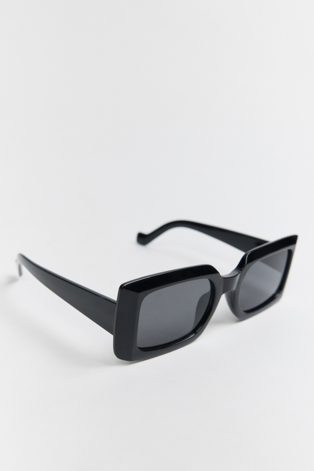 Очки солнцезащитные прямоугольные - цвет черный - 3