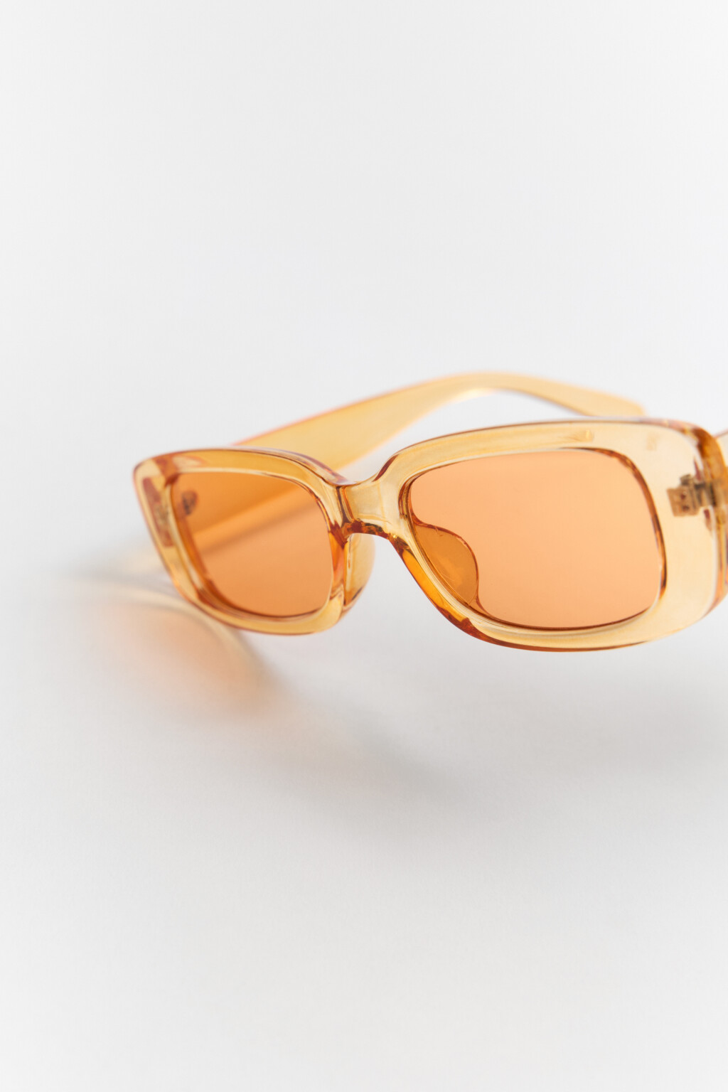 Очки солнцезащитные в полупрозрачной оправе - цвет синий - 3