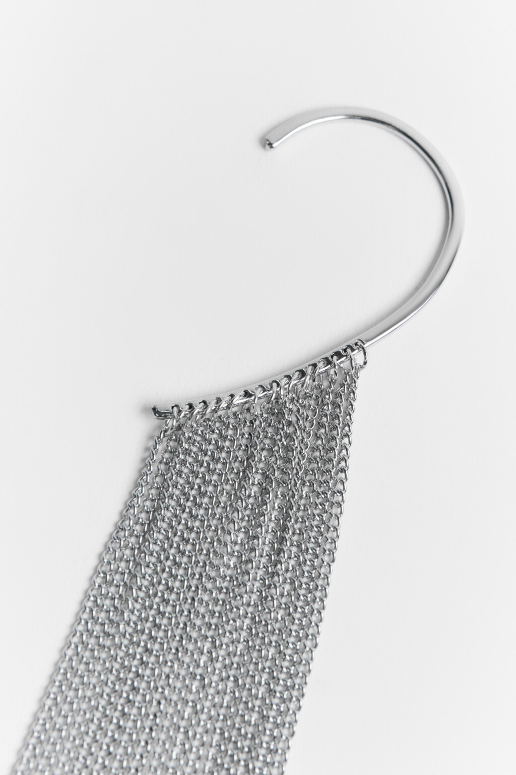 серьги женские - цвет серый - 3