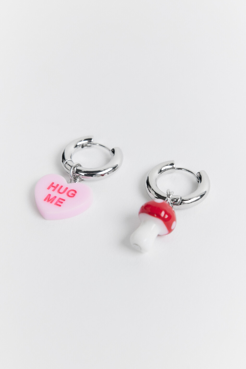 серьги женские - цвет серый - 2