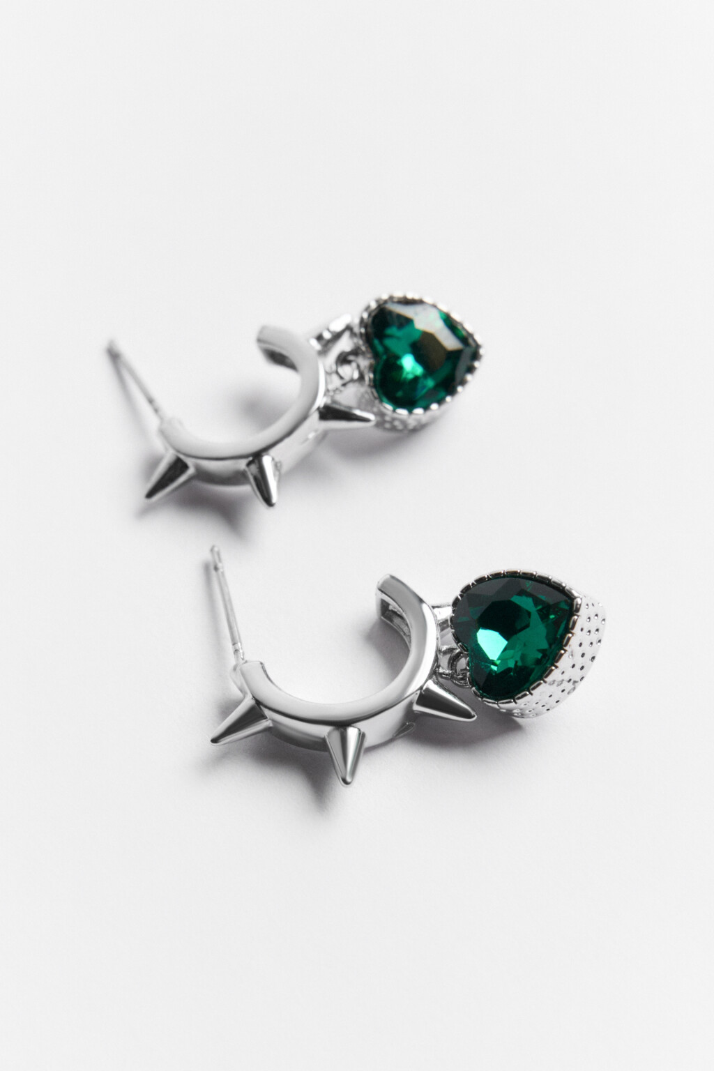 серьги женские - цвет серый - 2