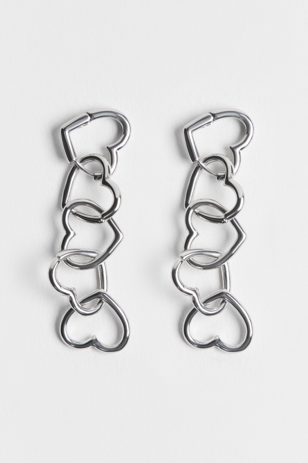 серьги женские - цвет серый - 1