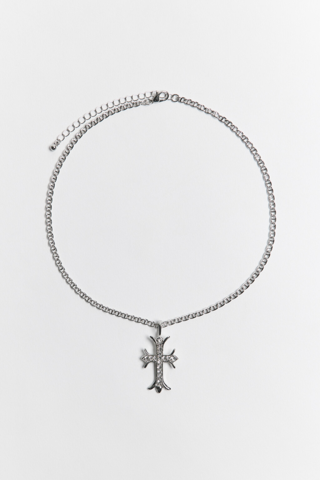 Шейное украшение женское - цвет серый - 1