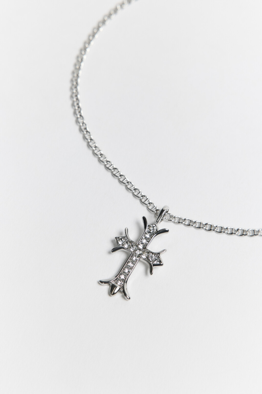 Шейное украшение женское - цвет серый - 2