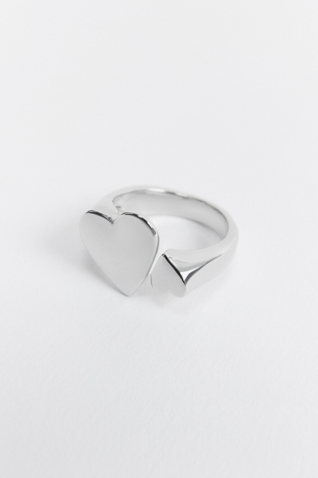 кольцо женское - цвет серый - 1