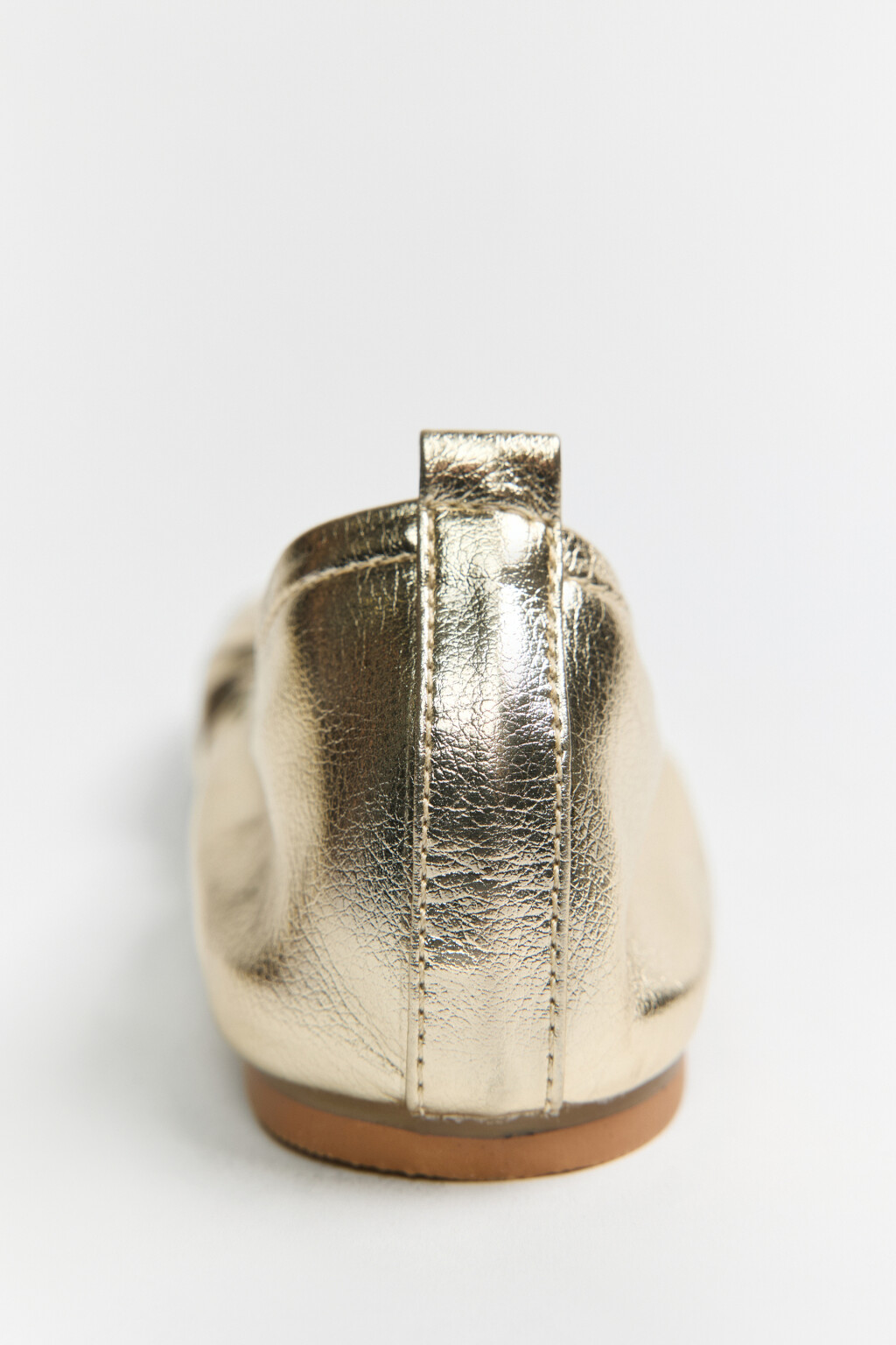 Балетки мягкие с квадратным носом - цвет желтый - 6