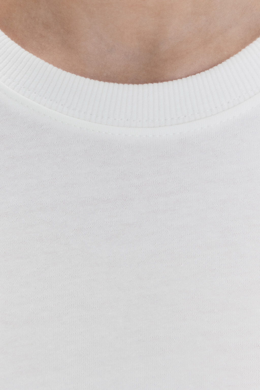 Футболка oversize с принтом-надписью - цвет белый - 7