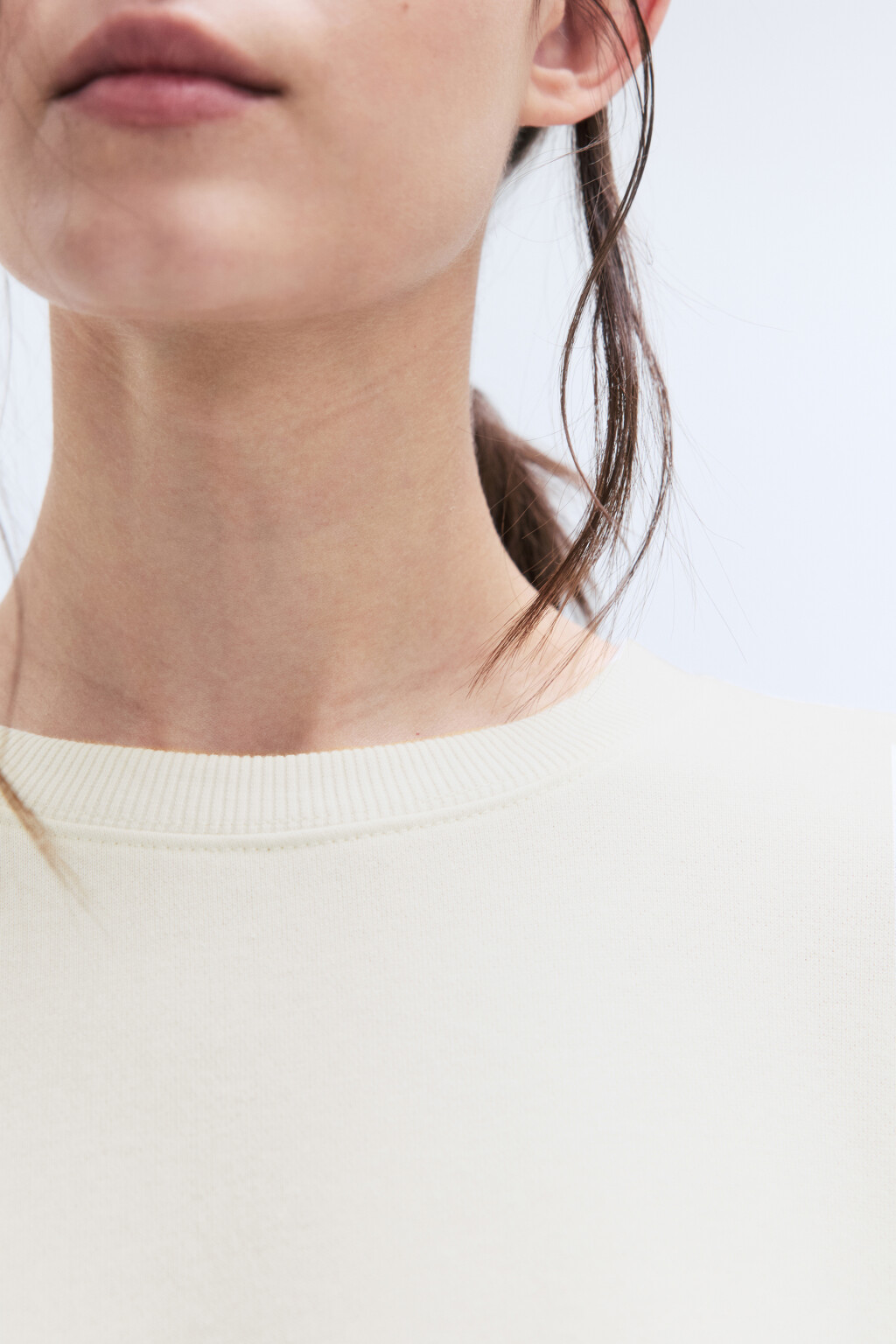 Свитшот из футера с нейлоновыми вставками - цвет бежевый - 9